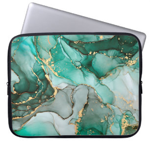 Housse Pour Ordinateur Portable Luxe naturel peinture abstraite d'art fluide en al