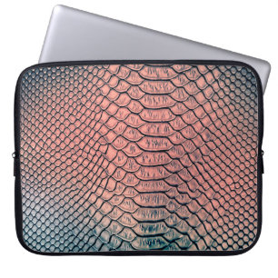 Housse Pour Ordinateur Portable Luxury snake skin texture backgroundtexture,leathe