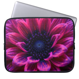 Housse Pour Ordinateur Portable Macro Nébuleuse Fuchsia 15 pouces