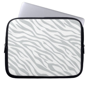 Housse Pour Ordinateur Portable Magic Zebra Stripes Click to Customize Grey Color