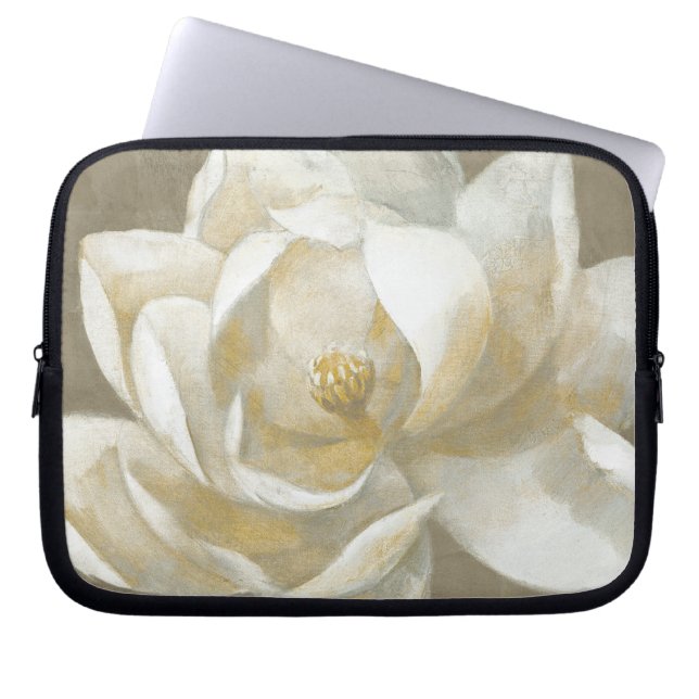 Housse Pour Ordinateur Portable Magnolia majestueuse (Devant)