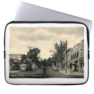 Housse Pour Ordinateur Portable Main Street, Chatham, New Jersey Vintage