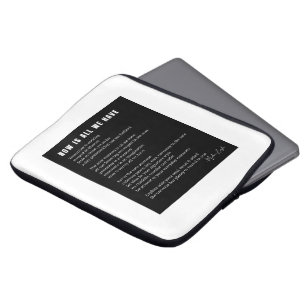Housse Pour Ordinateur Portable Maintenant, c'est tout ce que nous avons Be Presen