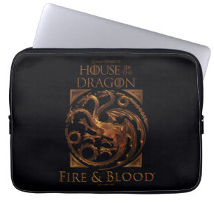 Housse Pour Ordinateur Portable MAISON DU DRAGON Maison Targaryen Sigil