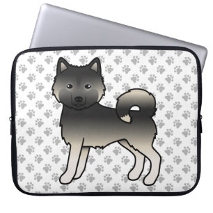 Housse Pour Ordinateur Portable Malamute d'Alaska Agouti Chien de Dessin Animé Mig
