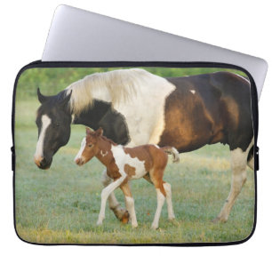 Housse Pour Ordinateur Portable Maman & Nouveau-né Paint Poulin