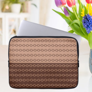 Housse Pour Ordinateur Portable Manche Brown Caramel moderne pour ordinateur porta