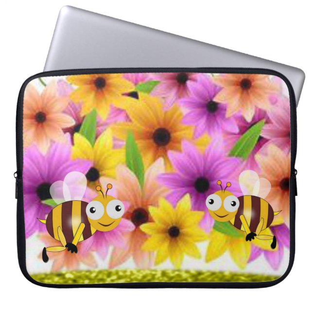 Housse Pour Ordinateur Portable Manche Bumblebee Ipad (Devant)