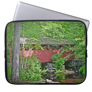 Housse Pour Ordinateur Portable Manche de l'ordinateur portable du pont couvert