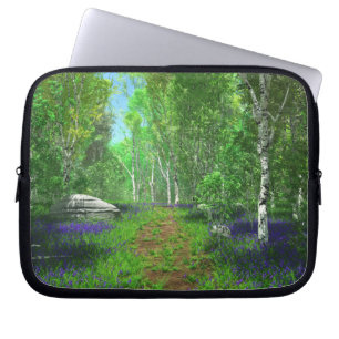 Housse Pour Ordinateur Portable Manche d'ordinateur portable Bluebell Light