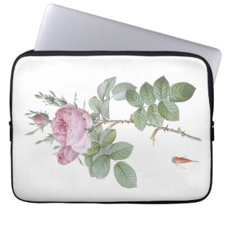 Housse Pour Ordinateur Portable Manche d'ordinateur portable Botanique Rose Rose e