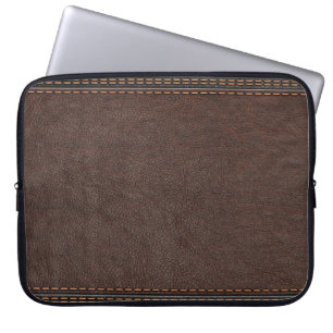 Housse Pour Ordinateur Portable Manche d'ordinateur portable en cuir en néoprène 1