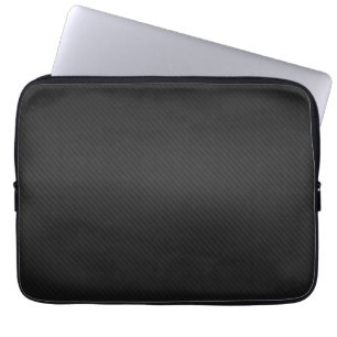 Housse Pour Ordinateur Portable Manche d'ordinateur portable en cuir noir en néop
