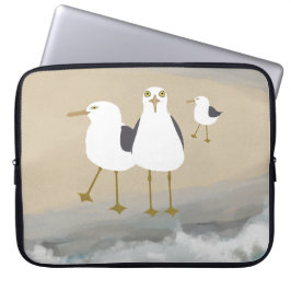 Housse Pour Ordinateur Portable Manche d'ordinateur portable en néoprène Seagulls 