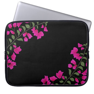 Housse Pour Ordinateur Portable Manche d'ordinateur portable Fuchsia Pink Bougainv