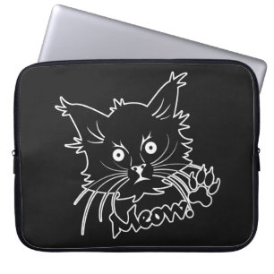 Housse Pour Ordinateur Portable Manche d'ordinateur portable personnalisée Black C