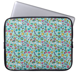 Housse Pour Ordinateur Portable Manche électronique Doodles totalement mignonne