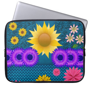 Housse Pour Ordinateur Portable Manche florale pour Ipad