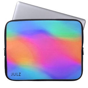 Housse Pour Ordinateur Portable Manche Holographique Personnalisée Vivid