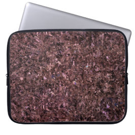 Housse Pour Ordinateur Portable Manche Motif en pierre de granite