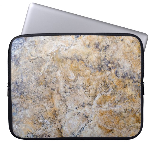 Housse Pour Ordinateur Portable Manche Motif en pierre granite (Devant)