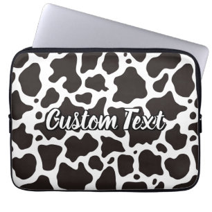 Housse Pour Ordinateur Portable Manche Motif Vache