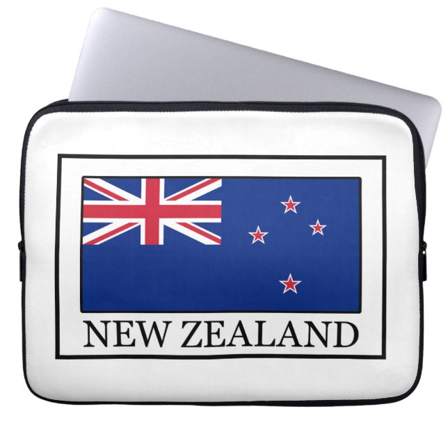Housse Pour Ordinateur Portable Manche Nouvelle-Zélande (Devant)