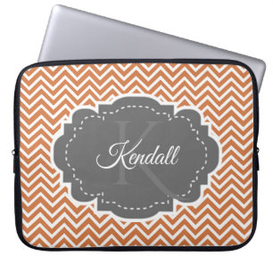 Housse Pour Ordinateur Portable Manche Ordinateur Portable Personnalisé Orange Che