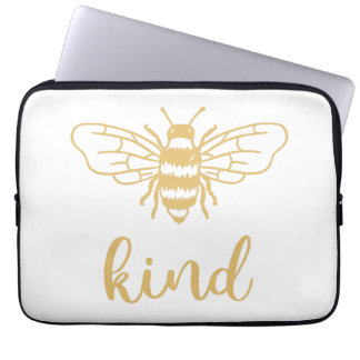 Housse Pour Ordinateur Portable Manche pour ordinateur portable Bee Genre Gold