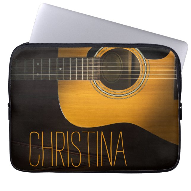 Housse Pour Ordinateur Portable Manche pour ordinateur portable de guitare (Devant)
