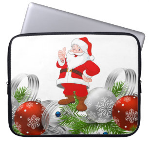Housse Pour Ordinateur Portable Manche pour ordinateur portable de Noël en néoprèn