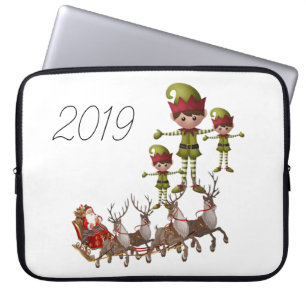 Housse Pour Ordinateur Portable Manche pour ordinateur portable de Noël en néoprèn