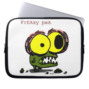 Housse Pour Ordinateur Portable Manche pour ordinateur portable Freaky Pea