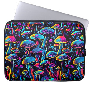 Housse Pour Ordinateur Portable Manche pour ordinateur portable Groove bioluminesc