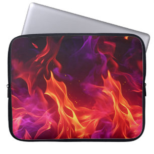 Housse Pour Ordinateur Portable Manche pour ordinateur portable Hot Flames