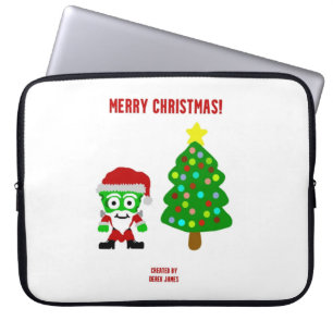 Housse Pour Ordinateur Portable Manche pour ordinateur portable Noël FrankenCheese