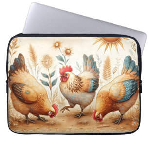Housse Pour Ordinateur Portable Manche pour ordinateur portable Rustique Barnyard