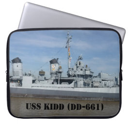 Housse Pour Ordinateur Portable Manche pour ordinateur portable USS KIDD DD 661