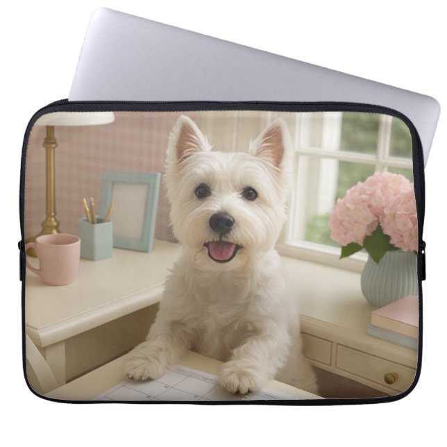 Housse Pour Ordinateur Portable Manche pour ordinateur portable West Highland Terr (Devant)