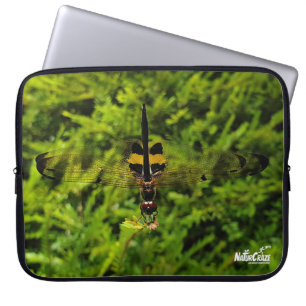 Housse Pour Ordinateur Portable Manche pour portable NaturCraze Black & Yellow Dra