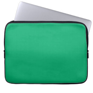 Housse Pour Ordinateur Portable Manches personnalisées Emerald Green
