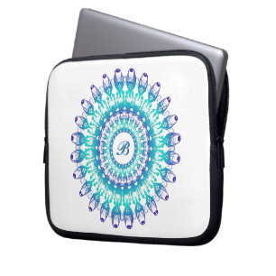 Housse Pour Ordinateur Portable Mandala ethnique.
