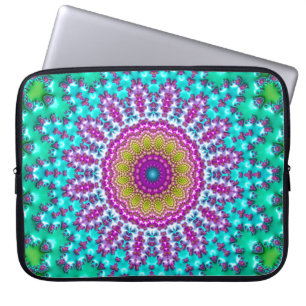 Housse Pour Ordinateur Portable Mandala fractal 3