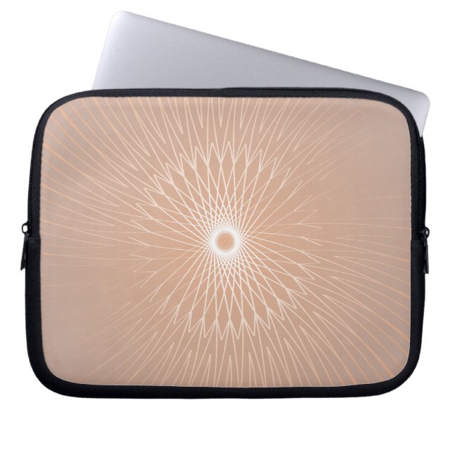 Housse Pour Ordinateur Portable Mandala, Vélos 5 (Devant)