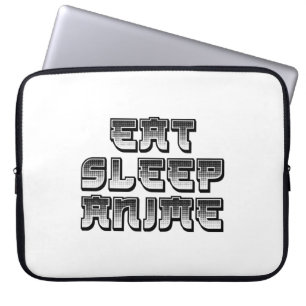 Housse Pour Ordinateur Portable Mangez l'Anime du sommeil