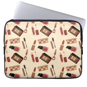 Housse Pour Ordinateur Portable Maquillage Cosmétique Beauté Motif Cosmetologie