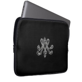 Housse Pour Ordinateur Portable Marie Antoinette - monogramme - Royal monogram