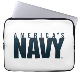 Housse Pour Ordinateur Portable Marine américaine Marine américaine