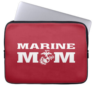 Housse Pour Ordinateur Portable Marines Maman
