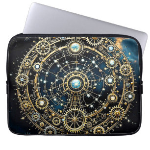 Housse Pour Ordinateur Portable Mécanisme céleste Art cosmique